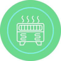 Convection Heater Vector Icon