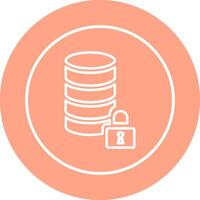 Encrypted Data Vector Icon