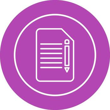 Edit Document Vector Icon