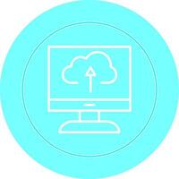 Cloud Backup Vector Icon