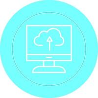 Cloud Backup Vector Icon