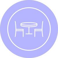 Dining Table I Vector Icon