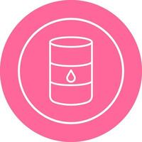 Oil Barrel Vector Icon