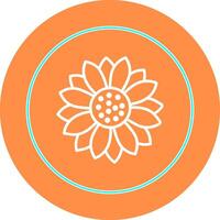 Sunflower Vector Icon