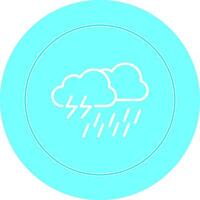 Rain Vector Icon