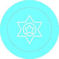 Sheriff Vector Icon