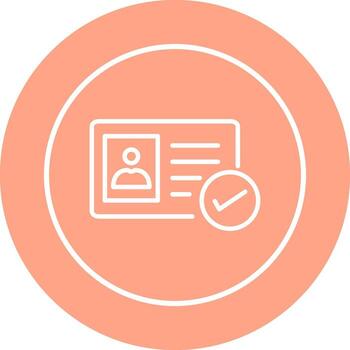 icono de vector de autenticación