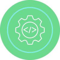 Coding Gear Vector Icon