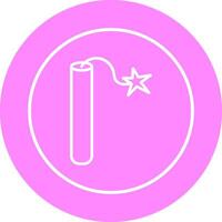 Single Dynamite Vector Icon