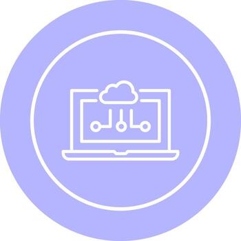 informática vector icono