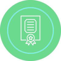 Certificate Vector Icon