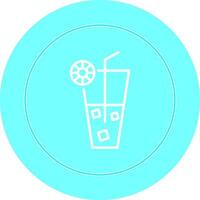 Rainbow Drink Vector Icon