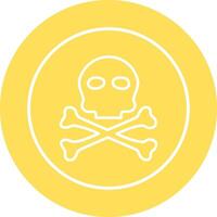 Pirate Skull I Vector Icon