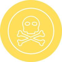 Pirate Skull I Vector Icon