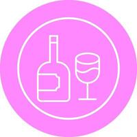 icono de vector de vino