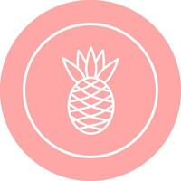 icono de vector de piña