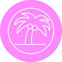 Coconut Tree Vector Icon