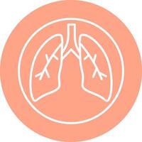 Lungs Vector Icon