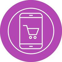 Online Shopping Vector Icon