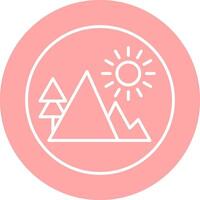 Mountain Vector Icon