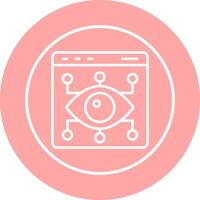 Details Looking Vector Icon