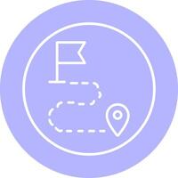 icono de vector de mapa de google