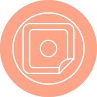 Nicotine Patch Vector Icon