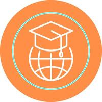 Global Education Vector Icon