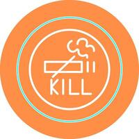 Smoking Kills Vector Icon