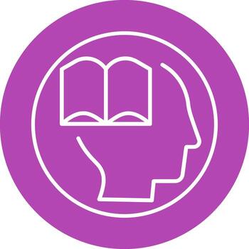 icono de vector de conocimiento