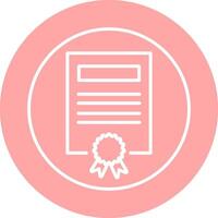 Certificate Vector Icon