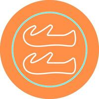 Arabic Shoes Vector Icon