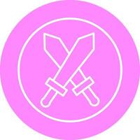 Two Swords Vector Icon