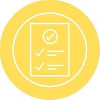 Check Up List Vector Icon