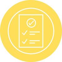 Check Up List Vector Icon