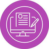 Blog Vector Icon