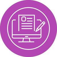 Blog Vector Icon