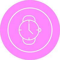 icono de vector de reloj de pulsera