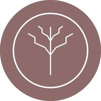 Tree with no leaves Vector Icon