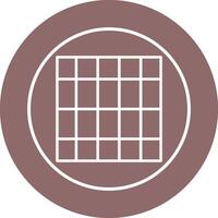Table of Rates Vector Icon