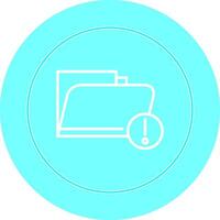 Vulnerable Folder Vector Icon