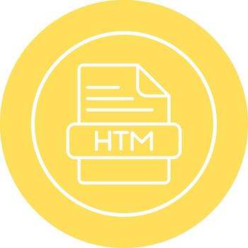 HTM Vector Icon