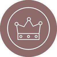 King Crown Vector Icon