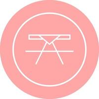 Picnic Table Vector Icon