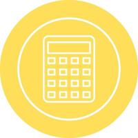 icono de vector de calculadora