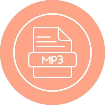 MP3 Vector Icon