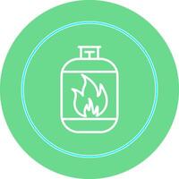 Gas Cylinder Vector Icon