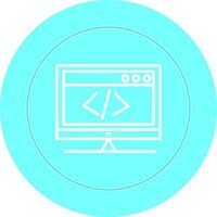 HTML Coding Vector Icon