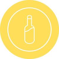 Champagne Bottle Vector Icon