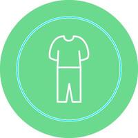 Pyjamas Suit Vector Icon